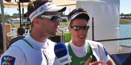 “We did it. We beat the Brits. What did I tell ye?!” – Stunning European gold for Irish rowers