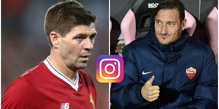 Steven Gerrard pays the best tribute of all to the legend that is Francesco Totti