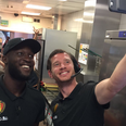 Romelu Lukaku and Jan Vertonghen worked in McDonald’s today just because
