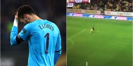 Hugo Lloris was made to look like a right goon after injury time silliness