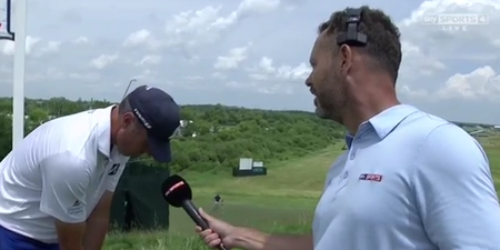 WATCH: The most awkward piece of television ever inspired by Matt Kuchar