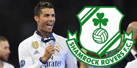 Shamrock Rovers had the best reaction to Cristiano Ronaldo coming on the transfer market