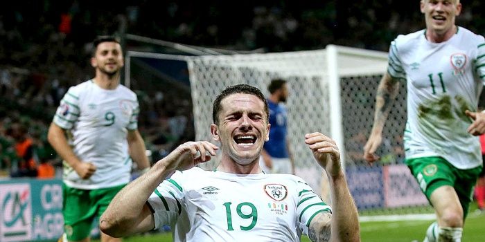 Robbie Brady makes Irish football history