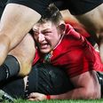 Tadhg Furlong made only one carry against New Zealand and what a bloody carry it was