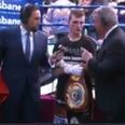 Commentator tells Jeff Horn straight to his face that he should have lost