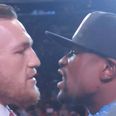 What Conor McGregor actually said to Floyd Mayweather during their intense staredown