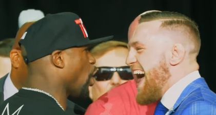Mayweather/McGregor press conferences with the Bad Lip Reading service is quite disturbing