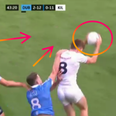 Kevin Feely gave Brian Fenton and the whole country a lesson on how to catch a high ball