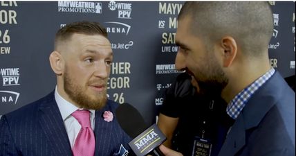 Conor McGregor gesture when Ariel Helwani lost his Showtime job is the epitome of class