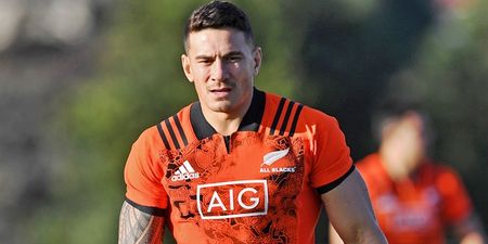 Sonny Bill Williams’ leg burning routine is the most intense thing we’ve ever heard