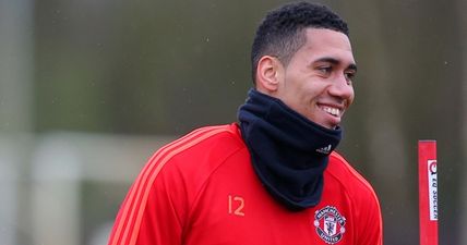 Chris Smalling picks himself front and centre in his all-time Manchester United XI