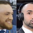 Conor McGregor has literally left his mark on sparring partner Paulie Malignaggi