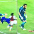 Chelsea fans livid after sickening challenge by Arsenal’s David Ospina on Pedro
