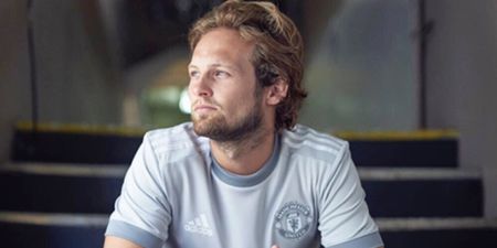 Daley Blind had an absolute mare with his post of Manchester United third kit
