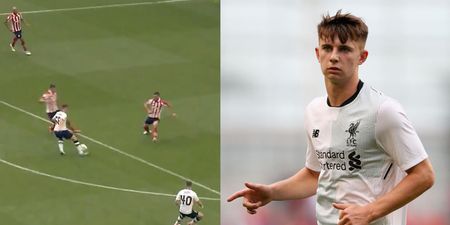 Liverpool starlet Ben Woodburn produces moment of pure magic against Athletic Bilbao