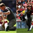 Stream of blood dripping all over Per Mertesacker’s body is not for faint-hearted