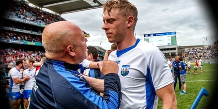 Derek McGrath gesture to Tadhg de Búrca’s parents before Cork victory was pure class