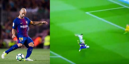 Sit back and enjoy the best tackle you’ll see all season by Javier Mascherano
