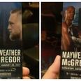 The tickets for McGregor vs. Mayweather are way cooler than you could possibly imagine