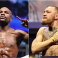 WATCH: Conor McGregor and Floyd Mayweather weigh in and face off