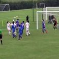 Galway youngster scores one hell of an overhead volley against Leicester City