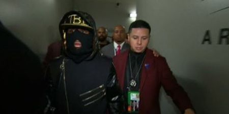 Floyd Mayweather’s balaclava walk out was actually a pre-fight warning to Conor McGregor