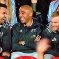 Simon Zebo burns Conor Murray as TV cameras catch him texting during Munster match