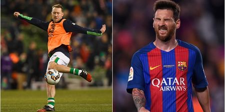 Lionel Messi is not as skilful as Aiden McGeady in Fifa 18
