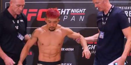 One of the most terrifying weigh-ins in UFC history