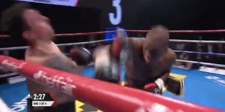 WATCH: British MMA star delivers knockout on his boxing debut