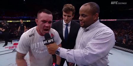 UFC star could be in serious trouble over offensive victory speech