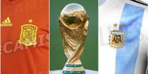 Leaked World Cup kits show that Fifa have scrapped one of their worst rules