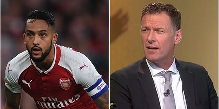 Chris Sutton lays into Theo Walcott after poor performance as Arsenal captain