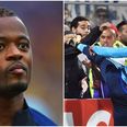 Here’s what the Marseille fan allegedly said to Patrice Evra before the French defender aimed a kick at him