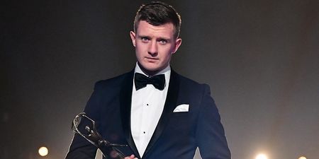 Touching moment Joe Canning collects Hurler of the Year award from Tony Keady’s daughter