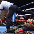 Deontay Wilder stakes claim for Anthony Joshua fight with insane first round KO