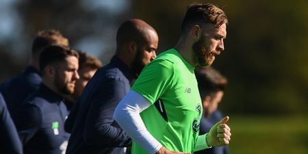 Richard Keogh an injury doubt for Denmark play-off