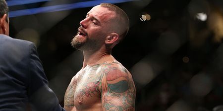 CM Punk actually lost to fold-up chair backstage at UFC 218