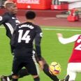 Paul Pogba explains what happened in red card tackle on Hector Bellerin