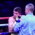 English boxer nearly loses ear in gruesome Las Vegas defeat