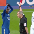 Leicester’s Wilfred Ndidi gets sent off on his 21st birthday for diving