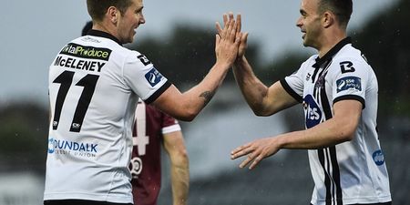 ‘He’s the best footballer in the Irish league’ – Oldham confirm their interest in Dundalk midfielder
