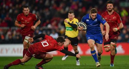 Watch: Jordan Larmour scores try of the season contender in Leinster win over Munster