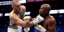 Floyd Mayweather has a brilliant Conor McGregor punching bag in his gym