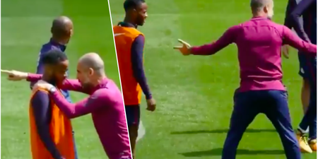 Pep Guardiola working with Raheem Sterling on the training ground to improve his goalscoring has paid off