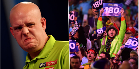 It’s tough for Michael van Gerwen to deal with the boos but that’s the price you pay for being the best