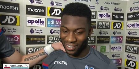 Timothy Fosu Mensah was incredibly humble in his post-match interview