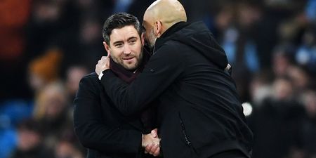 Lee Johnson reveals what Pep Guardiola told him after Carabao Cup clash