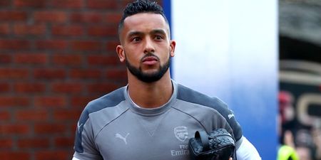 Theo Walcott had to collect all his training gear from Arsenal in a bin bag