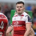 Jacob Stockdale limps off during Ulster match